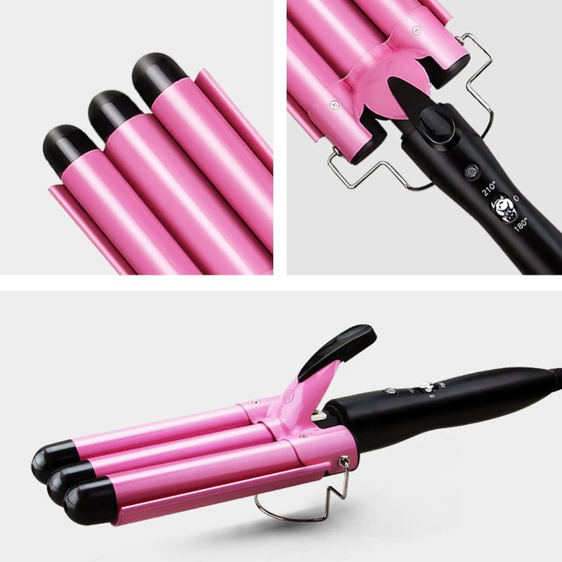 SereiaHair - Modelador de Cabelo Tri Onda